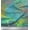 Dusty Teal Blue, variant on Soimoi Green Cotton Duck Fabric Artistic Leaves Print Sewing Fabric Yard 42 Inch Wide