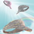 thumbnail image 3 of Visière de Soleil de Sport d'Été pour Femmes Golf Tennis Baseball Casquette Vide Chapeau d'Extérieur -ACGIV, 3 of 3