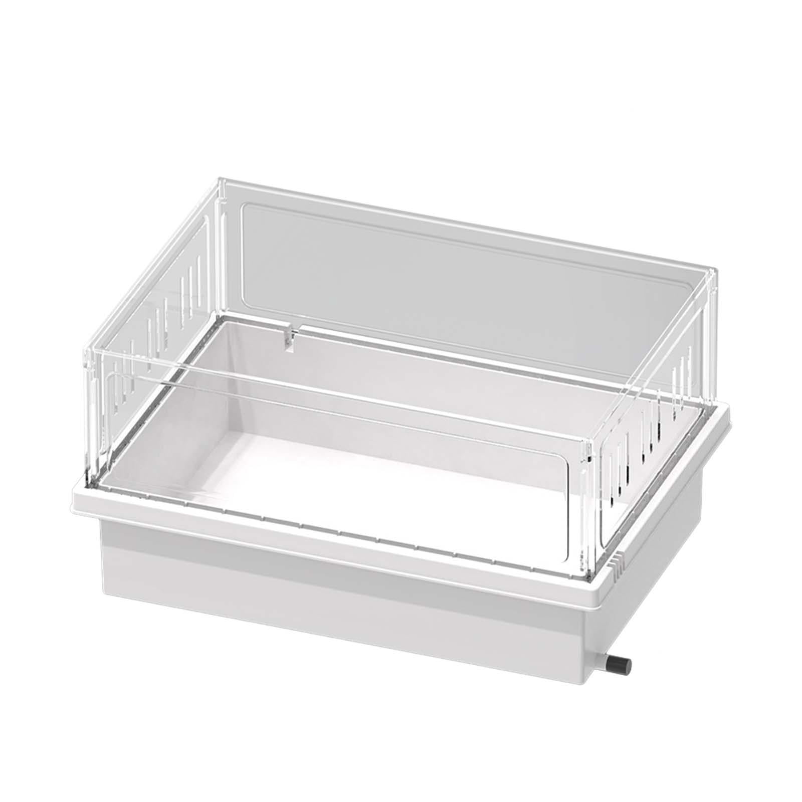 Dualoai Turtle Tank Amphibians Case Small Breeding Box Detachable Tortoise Enclosure