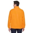 thumbnail image 2 of Men's 8 oz. Full-Zip Fleece - SAFETY ORANGE - XL, 2 of 3
