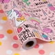 thumbnail image 1 of Papel de Regalo Reversible Burymento Unicornio Rosa 43 cm x 10 m, 1 of 6