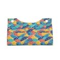 thumbnail image 4 of Lsque Colorful Fish 1 Printed Long Tissue Box Cover Holder, Facial Paper Organizer Dispenser,Triangle with Bottom Belt, PVC Leather Decorative Organizer, 4 of 9