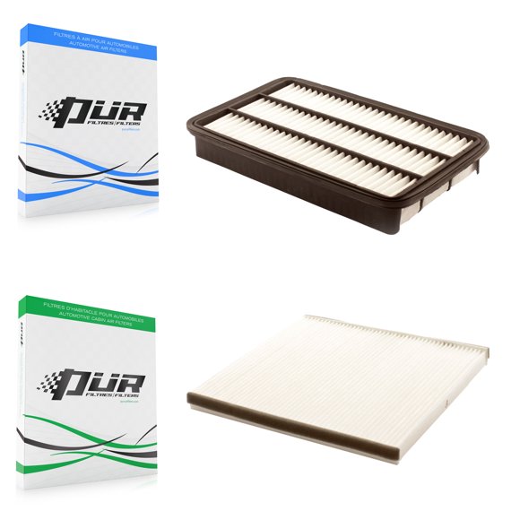 PUR 1x Air + 1x Cabin Filter (2 Total) Kit for Car Toyota Avalon Solara KFL-100274