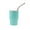Mint, variant on 3oz DIY Blank Sublimation shot glass Tumbler double insulated with stainless straw