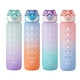 thumbnail image 4 of Botella de agua de 1 litro, botella de agua deportiva motivacional, botellas para beber a prueba de fugas, viaje, gimnasio al aire libre, jarras de Fitness para cocina, nuevo, 4 of 4
