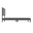 thumbnail image 5 of Glenwillow Home Kaya Upholstered Platform Bed in Stone, Queen, 5 of 7