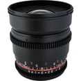 thumbnail image 3 of Rokinon CV16M-N Objectif Grand Angle 16mm T2.2 pour Appareils Photo Nikon F Mount, 3 of 6