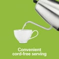 Hamilton Beach Gooseneck Kettle, 1.2 Liter Capacity, Stainless Steel, 40899