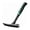 Black and green handle D, variant on Geological Hammer Carbon Steel Rock Pick Hammer Replacement for Survey Mine Exploration Geological Prospecting Hammer