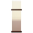 thumbnail image 3 of Viper Traditional Mahogany 8 Cue Wall Cue Rack, 3 of 7