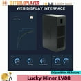 thumbnail image 4 of ASIC Miner LV08 4.5TH/S BTC Miner BM1366 Asic Chip SHA256 2.4GHz WiFi Home Silent Lottery Miner Bitocins Solo Miner Lucky Miner LV08, 4 of 6