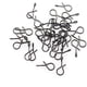thumbnail image 3 of Broches rápidos sin nudos para pesca con mosca, broches sin nudos, broche de conexión de cambio rápido para moscas, anzuelos y señuelos, Color negro, paquete de 100, 3 of 5
