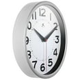 thumbnail image 5 of Infinity Instruments Metro Silver Modern Analog Display 9-inch Wall Clock, 5 of 8