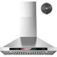 thumbnail image 1 of 30-inch Wall Mount Range Hood 900 CFM with Voice/Gesture/Touch Control, Stainless Steel Kitchen Hood Vent with 4 Speed Exhaust Fan, LED Adjustable Lights, Memory Mode, 1 of 8
