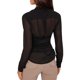 thumbnail image 5 of Sunloudy Conjunto de blusa casual para mujer, camisa de solapa de color sólido de manga larga + chaleco ajustado, blanco Sunloudy moda, 5 of 9