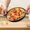 thumbnail image 6 of Miyuadkai 9-Inch Pizza Pan, Nonstick Pizza Pan for Oven Round Pizza Pan Pizza Tray Pie Pan Baking Pans Baking Tray Oven Pan Deep Dish Pie Plates for Home Kitchen Bakeware Bread Cake, 1X Pizza Pan, 6 of 9