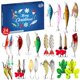 thumbnail image 1 of Wartleves Calendario de Adviento Pesca Cuenta regresiva navideña 24 días X7S3 Adve Countdown, 1 of 1