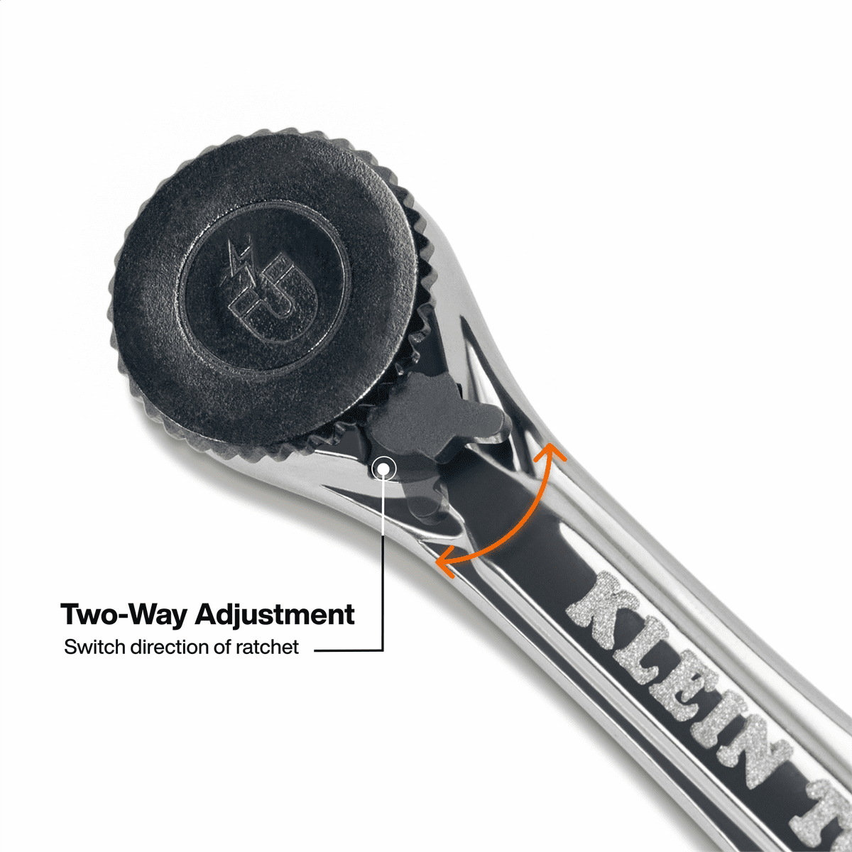 Klein Tools Slim-Profile Magnetic Mini Ratchet