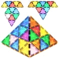 thumbnail image 1 of Juego de bloques de construcción magnéticos PicassoTiles PTE01, 12 piezas, 1 of 8