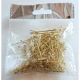 thumbnail image 2 of B&P Lamp® 1 Inch Brass Finish Prism Pins, One Oz. = 230 Pcs., 2 of 5