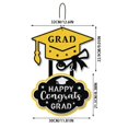 thumbnail image 3 of Graduation Party Decorative Door Hanging Set - Cloth Material, for Creating Celebration Atmosphere, Versatile, Easy Installation, 3 of 6