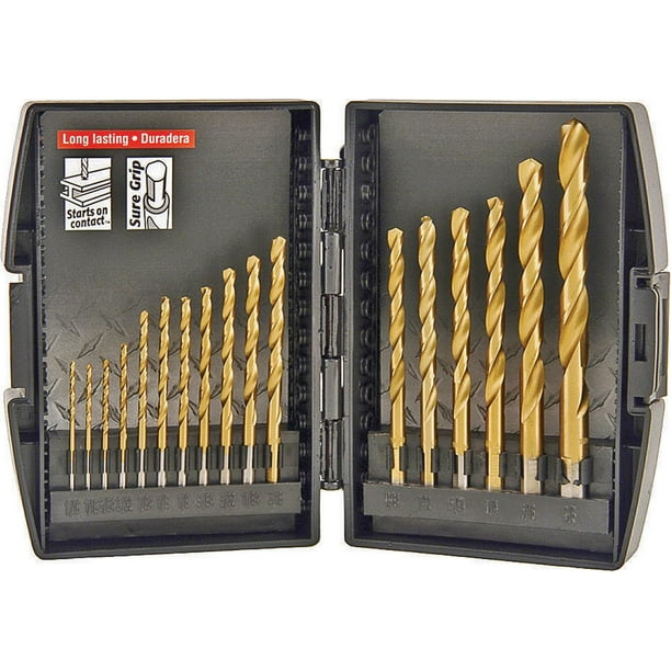 Vulcan 871570OR Master Drill Bit Set, 17 Pieces, 1/16 3/8 in