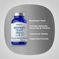 thumbnail image 4 of Brewer's Yeast 2000mg | 500 Vegetarian Tablets for Men and Women | by Piping Rock, 4 of 6