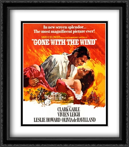 Gone with the Wind Movie Poster Print Size 24x36 NEW