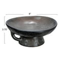 thumbnail image 2 of Creative Co-Op Stoneware Bowl with Handle and Base, Black Reactive Glaze, 2 of 8