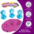 thumbnail image 2 of Colorations Alphabet Dough Stampers Set Letras Mayúsculas - Juego De 26 Sellos De Letras Divertida Herramienta De Aprendizaje Abc Para Niños Pequeños Ideal Para El Aprendizaje En El Aula Y En El Hogar, 2 of 7