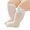 White, variant on Miaouyo Toddler Baby Girl Socks with Bows Breathable Soft Summer Dress Socks