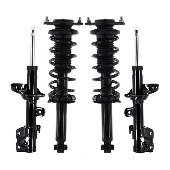 Set 4 Front Strut-Rear Quick Complete Strut-Coil Spring For 2018 Subaru Outback 2.5