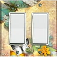 thumbnail image 1 of Metal Light Switch Plate Cover Floral Nature Butterfly Scripture Damask BUT035, 1 of 13