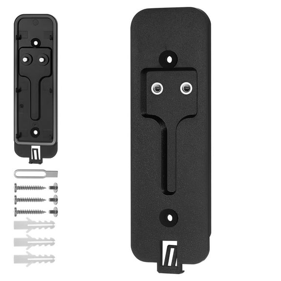 BESTOYARD Blink Doorbell Backplate Wireless Doorbell Bracket Black 1 Set