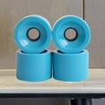 thumbnail image 4 of 4 Pcs Roues de Planche à Roulettes Cruiserboard 78A, Ensemble de Roues de Remplacement, Roulements de Roulements de Remplacement pour Longboard Pennyboard Fishboard, Bleu, 4 of 7