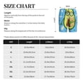 thumbnail image 5 of Wukai Avocado with Glasses Men’s Short Pajama Pants With Pockets Soft Sleep Pj Shorts for Men-Small, 5 of 6