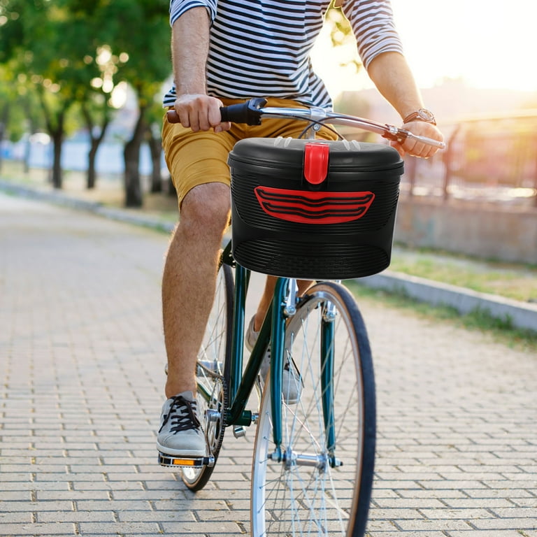 Plastic basket sales for bike
