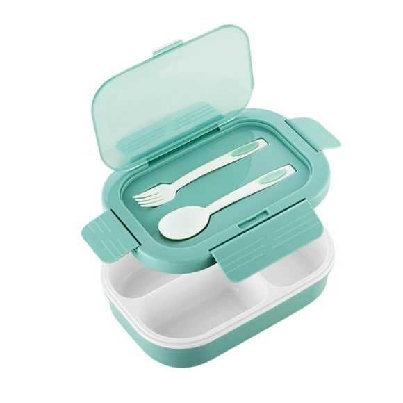 EGNMCR Lunch Bags for Women Double-layer Sealed For Office Workers, Separated By Compartments, That Can Be Heated In The Microwave For Students, With Tablewar lunch with tableware