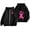 AK11-Black, variant on Lumtrix Breast Cancer Awareness Hoodies Zip Up For Women Track Jackets Long Sleeve Pink Ribbon Awareness Hoodies Jacket With Pockets Royal Blue S