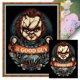 thumbnail image 1 of Kit Punto Cruz Chucky Impreso Hilo Algodón Ecológico Bordado 11CT 40x56cm, 1 of 9