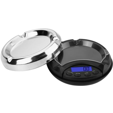 

Pkeoh Food Scale Kitchen Scale 500G 0.01G Electronic Digital Lcd Display Scale Portable Pocket Jewelry Scale Home Decor Silver