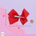 thumbnail image 4 of 3 Inch Grosgrain Bow for Little Girls- Set of 2, 4 of 5