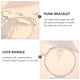 thumbnail image 4 of Pulsera de alambre ajustable, expandible, con dije de atrapasueños., 4 of 7