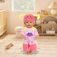 thumbnail image 6 of Gqtwoy 18-Inch Doll Clothes Set - Cute Cartoon Beetles Jumpsuit, Universal Fit for Reincarnation Dolls, Holiday Dress-Up & Gift Accessories, 6 of 6
