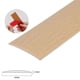 thumbnail image 3 of Tira de transición para piso de madera de PVC de 5 cm, tira de cierre de borde, tira de costura autoadhesiva, tira de umbral de presión de borde de hebilla plana, 3 of 5
