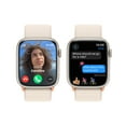 thumbnail image 6 of Apple Watch Series 9 With Blood Oxygen. GPS + Cellular 45mm Starlight Aluminum Case with Starlight Sport Loop., 6 of 10