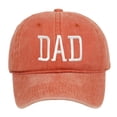 thumbnail image 4 of Gyexs Dad Baseball Cap Man Hat Embroidered Funny Print Dad Hats Adjustable Strap Cotton Baseball Hat Embroidered Father Day #Orange, 4 of 5