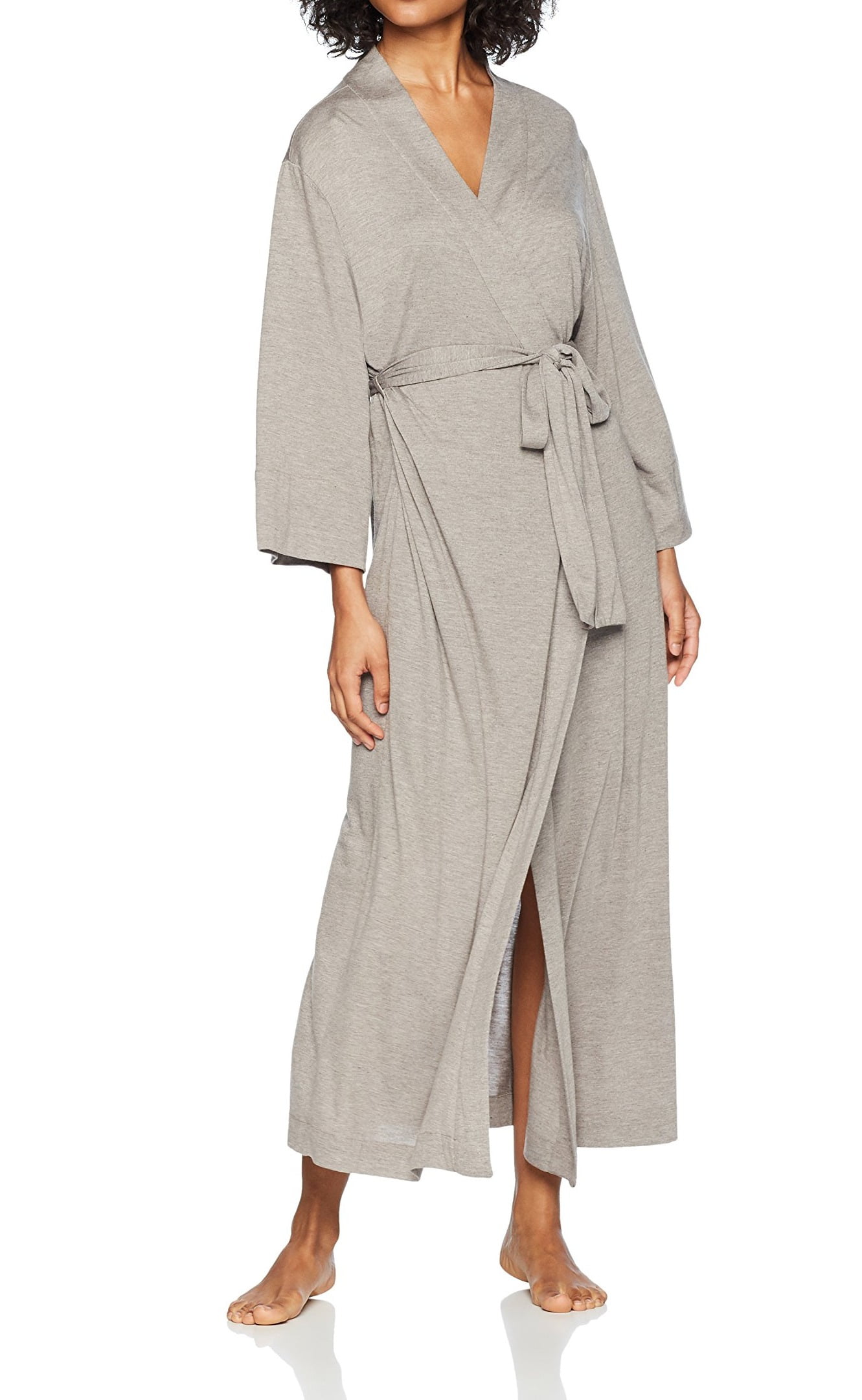 Natori - Natori Womens Shangri La Robe Belted Sleepwear - Walmart.com ...