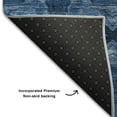 thumbnail image 3 of Addison Rugs Mayfield Washable Transitional Panel Navy Rectangle Rug, 10' x 14', 3 of 6