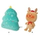 thumbnail image 5 of Monstrate Almohada de felpa de ciervo con tema navideño, cojín decorativo y acogedor, cojín de felpa de árbol de Navidad, juguete bonito Juegos de cama Reno, 5 of 6